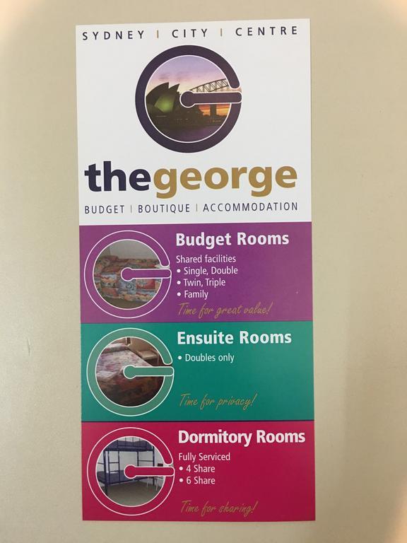 The George Street Hotel Sydney Esterno foto